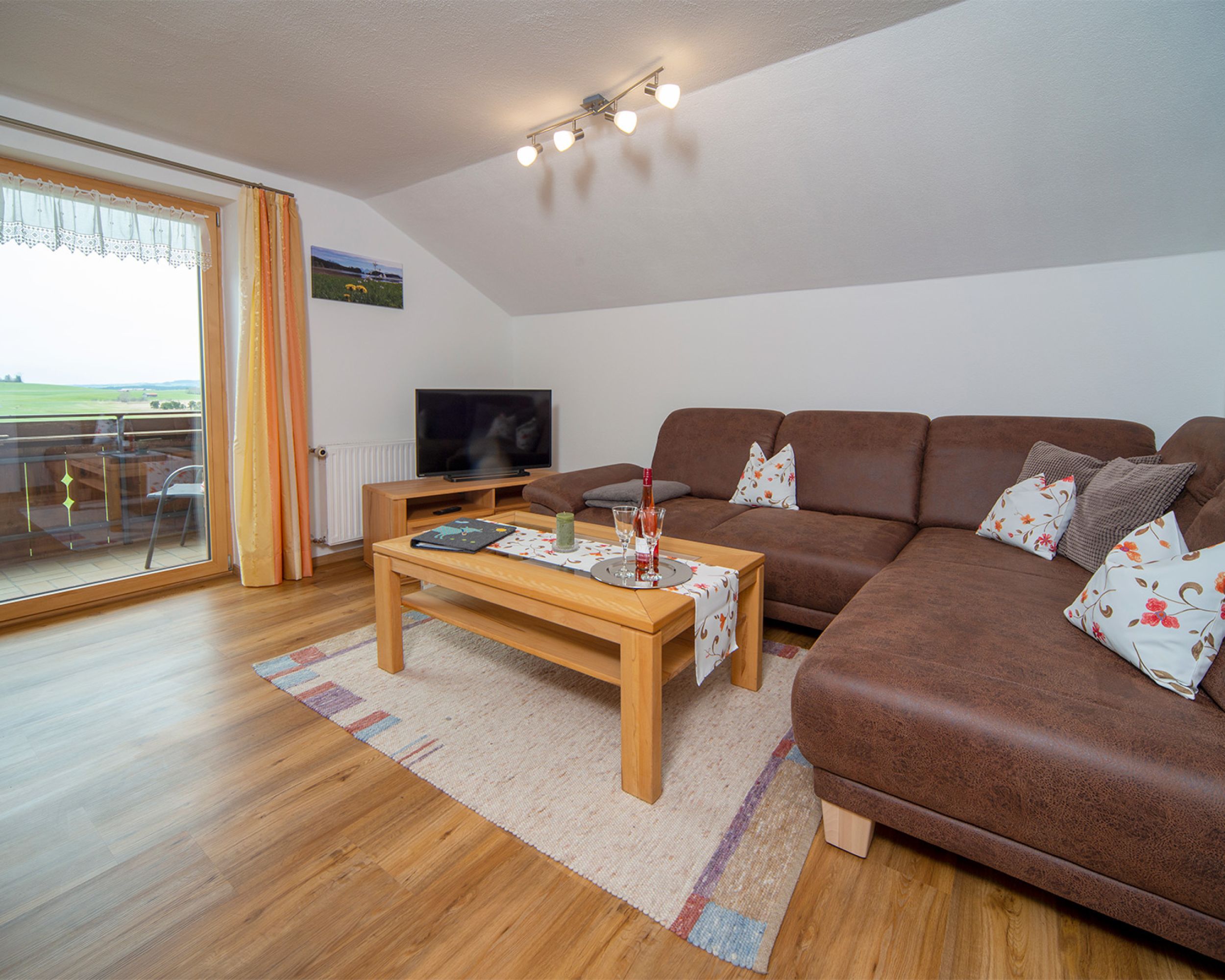 Ferienwohnung Seeblick, Danelehof in Seeweiler bei Seeg