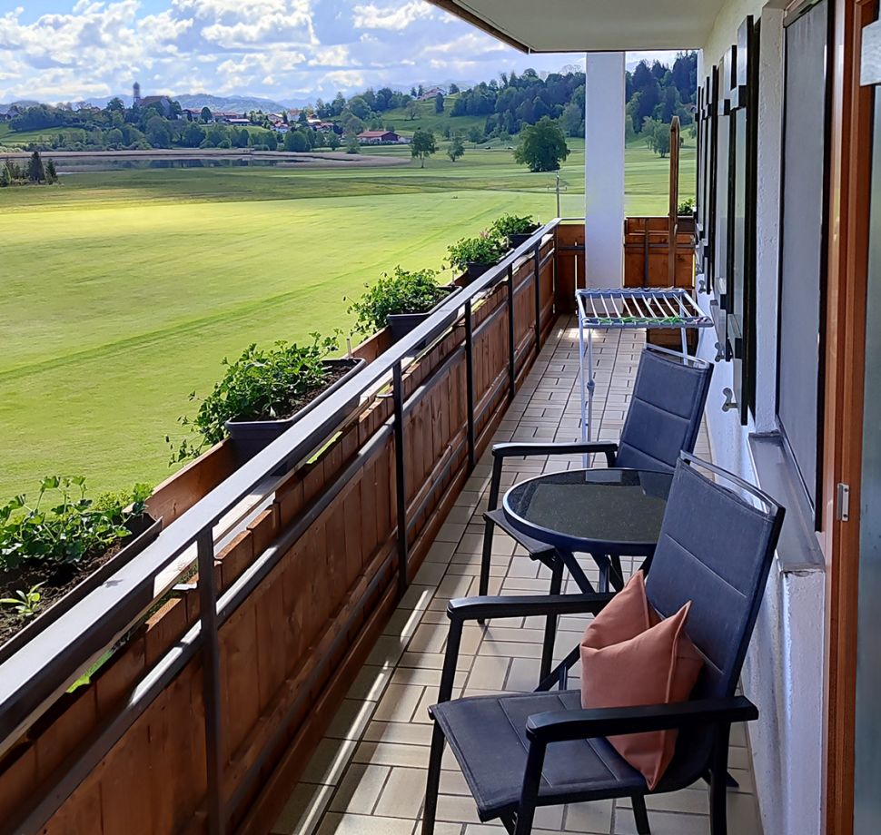 Ferienwohnung Bergblick im Danelehof bei Seeg im Allgäu